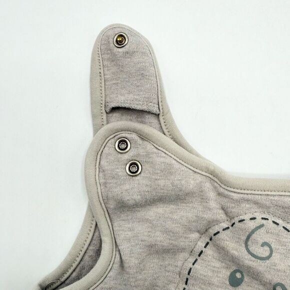 Nested Bean Heather Gray Zip Around Sleep Sack - US 12-18 Months - Picture 2 of 11